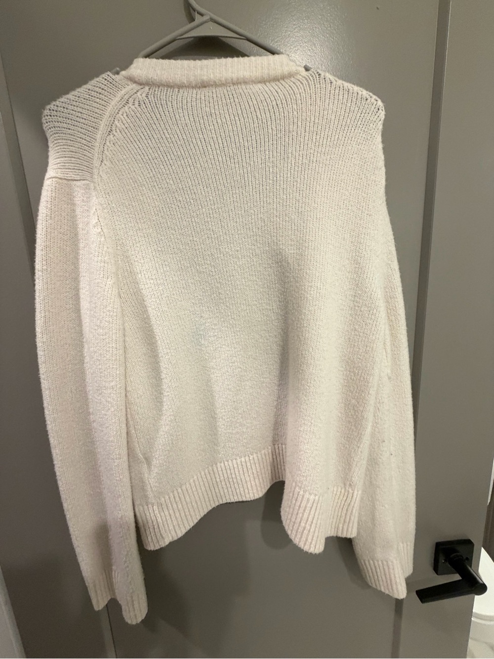 Abercrombie & Fitch Ivory Textured Button-Front Cardigan - Picture 4 of 4